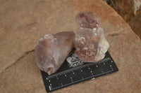 Natural Red Hematoid Quartz Specimens x 12 From Karoi, Zimbabwe - TopRock