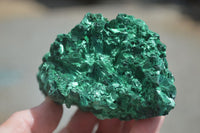 Natural Chatoyant Silky Malachite Specimens  x 6 From Kasompe, Congo - TopRock