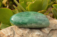 Polished Highly Selected Green Fuchsite Included Quartz Standing Free Forms  x 2 From Madagascar - TopRock