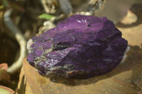 Natural Metallic Purpurite Cobbed Specimens  x 6 From Erongo, Namibia - Toprock Gemstones and Minerals 