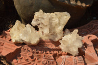 Natural Small Quartz Clusters With Long Intact Crystals  x 24 From Mandrosonoro, Madagascar - TopRock