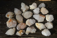 Natural White Spirit Quartz Crystals x 24 From Boekenhouthoek, South Africa