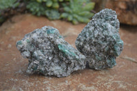 Natural Small Cobbed Emeralds In Matrix Specimens - Sold Per 1 kg (8-13 Pieces) From Sandawana, Zimbabwe - TopRock