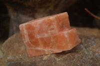 Natural New Sunset Orange Calcite Specimens  x 12 From Spitzkop, Namibia