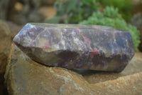 Polished Purple Lepidolite Point  x 1 From Madagascar - Toprock Gemstones and Minerals 