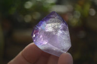 Polished Window Amethyst Points x 25 From Ankazobe, Madagascar