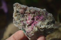 Natural Pink Salrose Cobaltion Dolomite Specimens x 6 From Kakanda, Congo