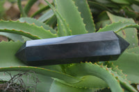 Polished Double Terminated Black Basalt Points  x 4 From Madagascar - Toprock Gemstones and Minerals 