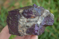 Natural Metallic Purpurite Cobbed Specimens  x 6 From Erongo, Namibia - Toprock Gemstones and Minerals 