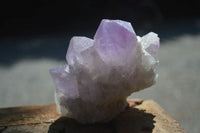 Natural Jacaranda Amethyst Clusters  x 3 From Mumbwa, Zambia - Toprock Gemstones and Minerals 