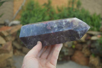 Polished Purple Lepidolite Point  x 1 From Madagascar - Toprock Gemstones and Minerals 