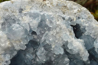 Natural Extra Large Celestite Geode With Large Cubic Crystals  x 1 From Sakoany, Madagascar - TopRock