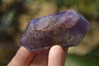 Polished Window Amethyst Points x 25 From Ankazobe, Madagascar