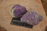 Natural Selected Rough Purpurite Specimens  x 6 From Namibia - TopRock