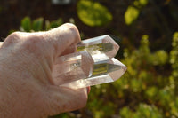 Polished Beautiful Bright Semi Optic Quartz Points  x 12 From Madagascar - TopRock