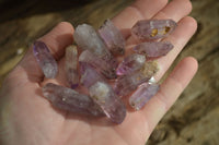 Natural Small Amethyst Crystals  x 70 From Chiredzi, Zimbabwe