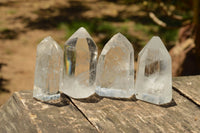 Polished Clear Quartz Crystal Points x 24 From Madagascar - TopRock