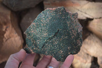 Natural Crystalline Micro Botryoidal Malachite Specimens  x 3 From Congo