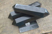 Polished Double Terminated Black Basalt Points  x 4 From Madagascar - Toprock Gemstones and Minerals 