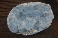 Natural Blue Celestite Crystal Specimens  x 2 From Sakoany, Madagascar - Toprock Gemstones and Minerals 