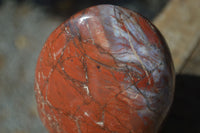 Polished Red Jasper Standing Free Forms  x 2 From Madagascar - Toprock Gemstones and Minerals 