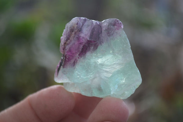 Natural Rough Watermelon Fluorite Cobbed Specimens  x 35 From Namibia