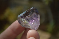 Natural Single Window Amethyst Crystals  x 12 From Chiredzi, Zimbabwe