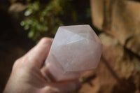 Polished Large Rose Quartz Tower x 1 From Madagascar