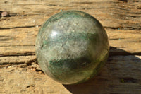 Polished Green Fuchsite Quartz Spheres x 2 From Ambatondrazaka, Madagascar - TopRock