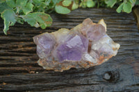 Natural Jacaranda Amethyst Clusters  x 2 From Mumbwa, Zambia - TopRock