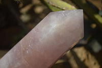 Polished Large Rose Quartz Tower x 1 From Madagascar