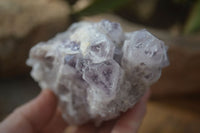 Natural Sugar Amethyst Clusters  x 4 From Solwezi, Zambia