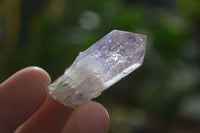 Natural Single Window Amethyst Crystals  x 12 From Chiredzi, Zimbabwe