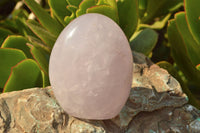 Polished Rare Blue Rose Quartz Standing Free Forms x 3 From Ambatondrazaka, Madagascar - TopRock