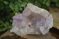 Natural Jacaranda Amethyst Clusters  x 2 From Zambia - Toprock Gemstones and Minerals 