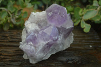 Natural Jacaranda Amethyst Crystal Clusters  x 2 From Mumbwa, Zambia - Toprock Gemstones and Minerals 