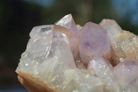 Natural Jacaranda Amethyst Clusters  x 2 From Mumbwa, Zambia - TopRock