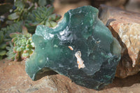 Natural Emerald Mtorolite Plates x 3 From Mutorashanga, Zimbabwe