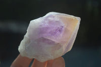 Natural Single Jacaranda Amethyst Crystals  x 12 From Zambia - Toprock Gemstones and Minerals 