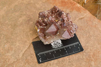 Natural Red Hematite Quartz Clusters  x 4 From Karoi, Zimbabwe - TopRock