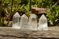 Polished Clear Quartz Crystal Points x 24 From Madagascar - TopRock