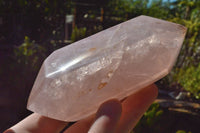 Polished Stunning Double Terminated Gemmy Rose Quartz Points (Various Shades Of Pink) x 6 From Madagascar - TopRock