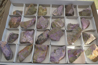 Natural Rough Stichtite Cobbed Specimens  x 24 From Barberton, South Africa - Toprock Gemstones and Minerals 