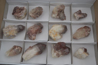 Natural Red Hematoid Quartz Specimens x 12 From Karoi, Zimbabwe - TopRock