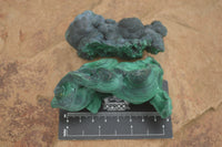 Natural Botryoidal Fibrous Malachite Specimens  x 6 From Kasompe, Congo - TopRock