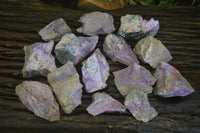 Natural Rough Stichtite Cobbed Specimens  x 24 From Barberton, South Africa - Toprock Gemstones and Minerals 