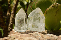 Polished Clear Quartz Crystal Points x 24 From Madagascar - TopRock