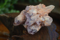 Natural Sugar Amethyst Clusters  x 6 From Zambia - Toprock Gemstones and Minerals 