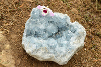 Natural Blue Celestite Geode Specimen  x 1 From Sakoany, Madagascar - TopRock