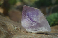 Natural Single Jacaranda Amethyst Crystals x 12 From Mumbwe, Zambia